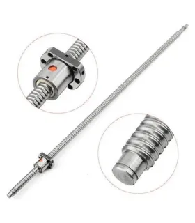 Tornillo De Bola Recirculante 20mm SFU2010 x 650mm Maquinado