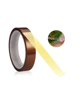 Cinta Termica kapton Alta Temperatura 20mm x 26 Metros