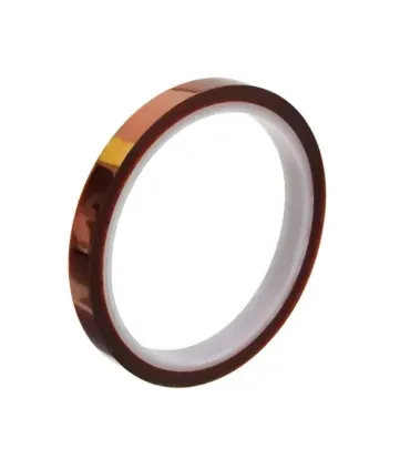 Cinta Termica kapton Alta Temperatura 10mm x 26 Metros