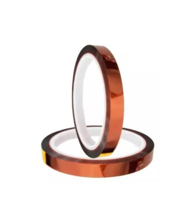 Cinta Termica kapton Alta Temperatura 10mm x 26 Metros