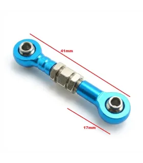 Biela Varilla De Direccion Ajustable Aluminio 3m - 41mm