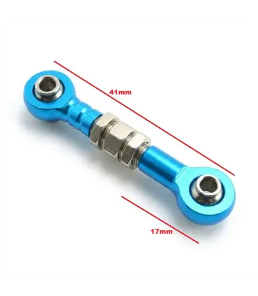 Biela Varilla De Direccion Ajustable Aluminio 3m - 41mm