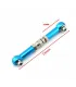 Biela Varilla De Direccion Ajustable Aluminio 3mm - 73mm
