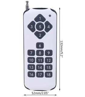 Control Remoto 433mhz 18 Canales Largo Alcance