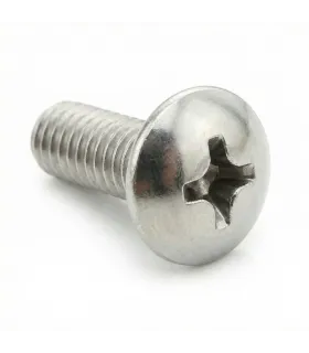 Tornillo Cabeza Hongo M5 x 20mm Acero Inoxidable