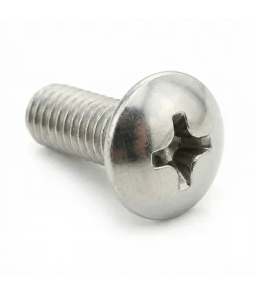 Tornillo Cabeza Hongo M5 x 20mm Acero Inoxidable