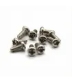 Tornillo M1.6 x 4mm Acero Inoxidable - 10 Unidades