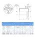 Rodamiento Lineal LMF20UU Para Eje 20mm