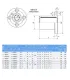 Rodamiento Lineal LMF12UU Para Eje 12mm