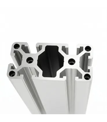 Perfil Estructural Aluminio 4080 Anodizado x 500mm
