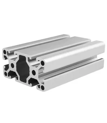Perfil Estructural Aluminio 4080 Anodizado x 500mm