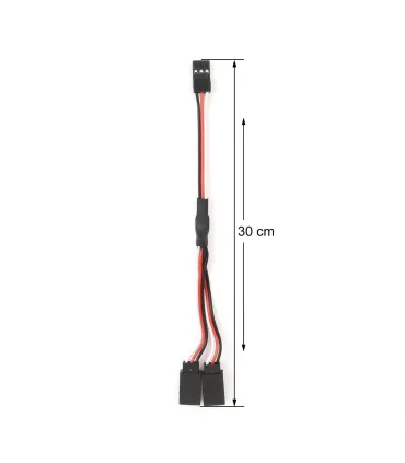 Cable En Y Extensor Para Servomotor 3 pines x 30cms