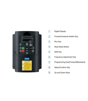 Variador De Frecuencia YL620 Spindle 2.2Kw 220vac