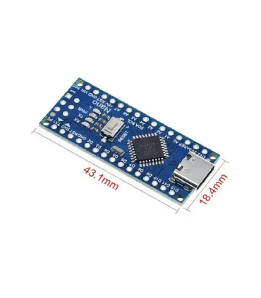 Arduino Nano V3.0 Atmega328p Ch340g 5v - Merkatronix