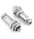 Conector Aviación Socket Plug Gx16 6 Pines - Merkatronix