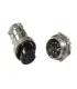 Conector Aviación Socket Plug Gx16 10 Pines - Merkatronix