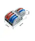 Conector de Cableado Rápido SPL42 (2 a 4) | Merkatronix