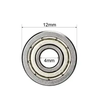 Rodamiento Balinera 4mm 604zz x Unidad