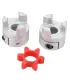 Acople Araña Motor CNC D40mm L65mm (8mm x 20mm)