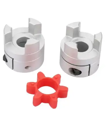 Acople Araña Motor CNC D40mm L65mm (8mm x 20mm)