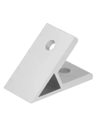 Conector Unión Ángulo 45° Para Perfil Aluminio 4040