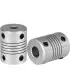 Acople Flexible Aluminio 5x10mm L25mm | CNC y 3D