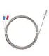 Termocupla Tipo K M6 x 5m - Sensor Temperatura | Merkatronix