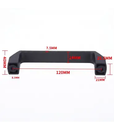Manivela Manija en Aluminio 120mm | Merkatronix