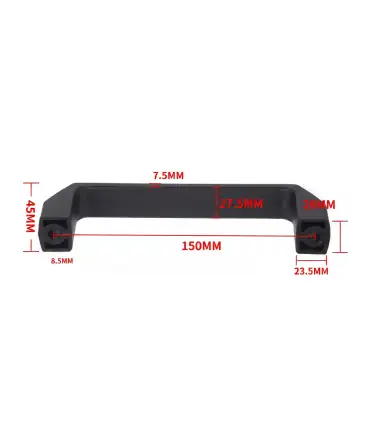 Manija en Plástico 150mm para Perfil 4040 | Merkatronix