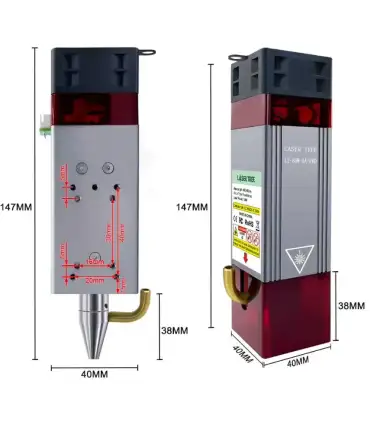 Modulo Laser 80w 450nm Para Grabado Corte Cnc - Merkatronix