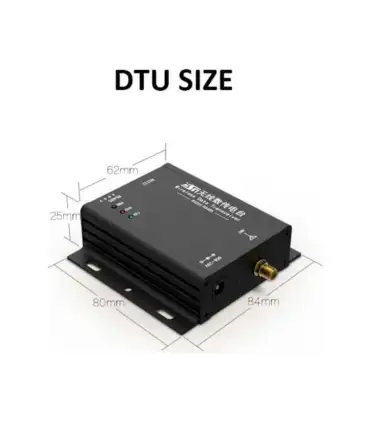 Radio Modem LoRa 433Mhz RS232 RS485 Modbus 3km - AS32-DTU-100