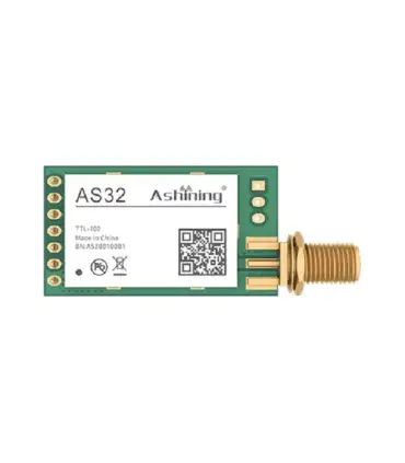 Modulo LoRa AS32-TTL-100 vista frontal