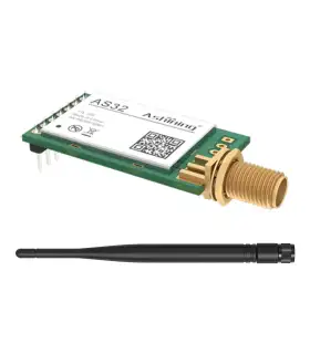 Modulo LoRa AS32-TTL-100 433MHz con antena SMA incluida