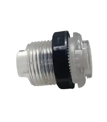 Botón Pulsador Arcade 28mm Transparente | Merkatronix