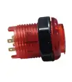 Botón Pulsador Arcade 28mm Rojo