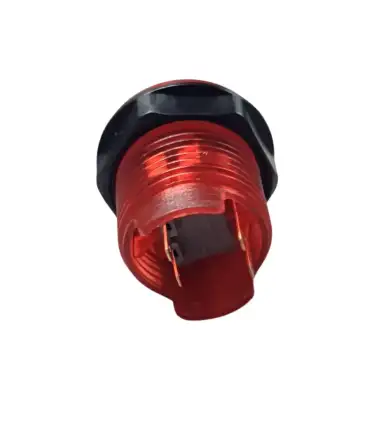 Botón Pulsador Arcade 28mm Rojo | Merkatronix