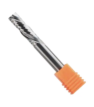 Fresa Compresión 8mm 2 Flautas L100mm para CNC | Merkatronix