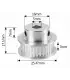 Polea Correa Gt2 36 Dientes Eje 5mm Ancho 6mm | Merkatronix