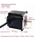 Motor Paso a Paso Nema 23 Doble Eje - 1.3NM 3A - Merkatronix