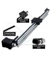 Kit Actuador Lineal Perfil 2040 Eje CNC - Correa GT2 Nema 17 y Driver