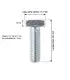 Tornillo Cabeza De Martillo Perfil 4040 - 3838 M8 - Merkatronix