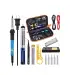 Kit De Soldadura Cautín Regulable 60W + Estuche + Accesorios