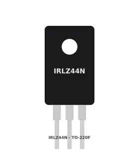 Transistor Mosfet IRLZ44N TO-220F Nivel Lógico 55V
