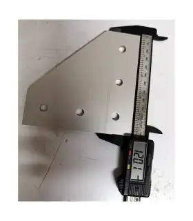 Placa Unión Esquina Para Perfil Aluminio 4040 - 120x120mm