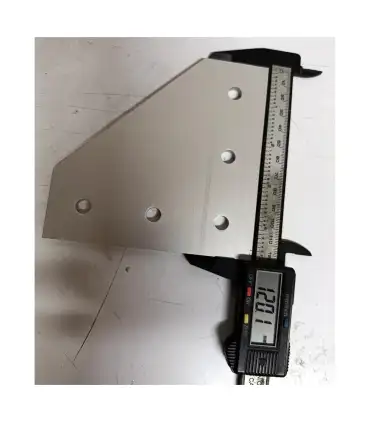Placa Unión Esquina Para Perfil Aluminio 4040 - 120x120mm