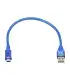 Cable USB A A Tipo C 30cm Para Arduino Nano - ESP32