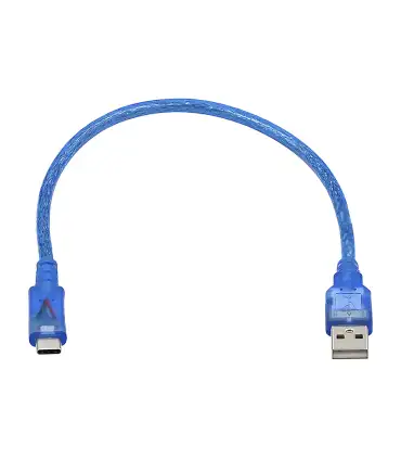 Cable USB A A Tipo C 30cm Para Arduino Nano - ESP32