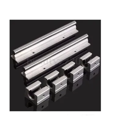 Kit Cnc - Guías Lineales Soportadas Sbr12 X 1metro - Merkatronix