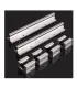 Kit Cnc - Guías Lineales Soportadas Sbr20 X 1500mm - Merkatronix