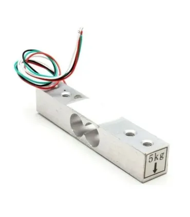 Celda De Carga 5kg + Sensor HX711 - Weight Sensor - Merkatronix